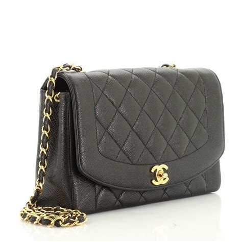 vintage chanel diana bag caviar|The Best Vintage Chanel Bags to Collect Now.